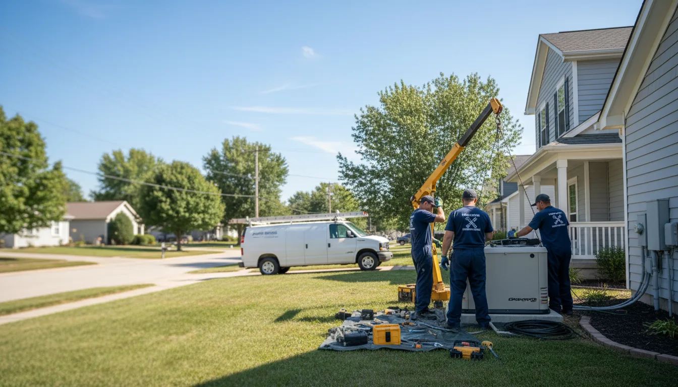 Generator Installation in Hughes Springs, TX near me